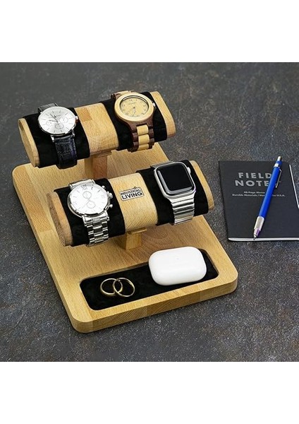 Saat Tutucu Organizer, Ahşap Askesuar ve Takı Düzenleyici indirimleri