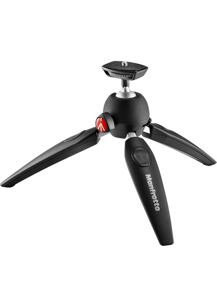 Mtpıxıevo-Bk, Pıxı Evo 2 Segmentli Mini Tripod, Aynasız Kameralar Için, Kompakt Sistem Kameraları, Dslr'ler, Video, Uygun Boyut, Alüminyum, Masa Tripodu, Siyah