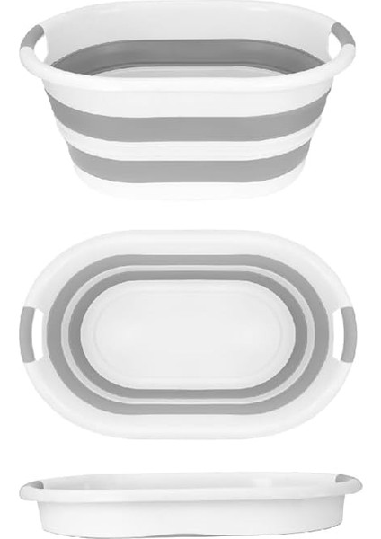 Home Mega Boy Katlanabilir Silikon Çamaşır Sepeti Büyük Boy - Katlanır Sepet fiyatları