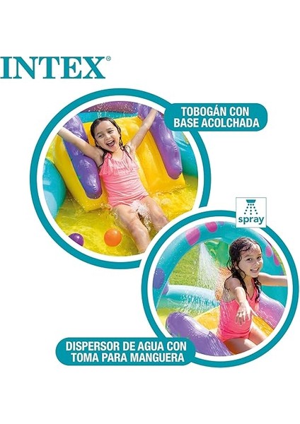 57135 Dino Dünyası Oyun Havuzu 302X229 Cm, Su Sporları, Plaj Malzemesi, Şişme Ürün, Yüzme Aksesuarı, Kamp, Dalış, Güvenlik modelleri