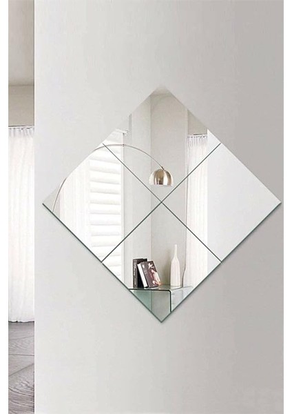 4 Parçalı 25X25 Dekoratif Ayna fiyatları