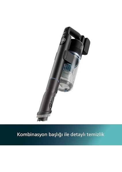 7000 Serisi Kablosuz Elektrikli Süpürge – Powercyclone 12, 80 Dakika Kullanım Süresi, Islak Temizlik Için Aqua Modül, Anti-Alerji Filtre, El Süpürgesi Modu, 5 Yıl Garanti (XC7053/01) indirimleri
