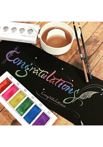 Gansai Tambi Gem Colours - 6 Renk fırsatları