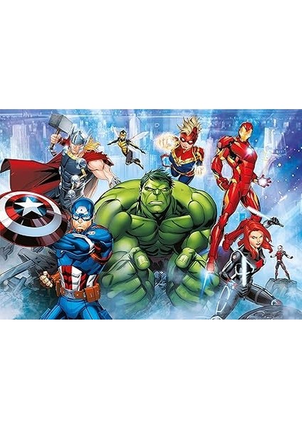 29778 Supercolor Marvel The Avengers 180 Parça Yapboz, 7 Yaşından Büyük Çocuklar Için, Italya'da Üretilmiştir, Çok Renkli, Orta Boy fiyatları