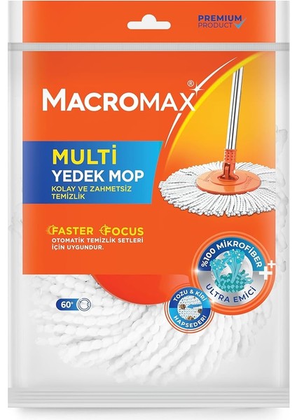 Multi Mop Yedek Faster Otomatik Temizlik Sistemi Yedek