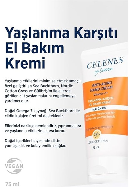 Sea Buckthorn Yaşlanma Karşıtı El Bakım Kremi modelleri