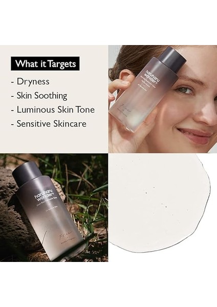 [ Wonder] Siyah Pirinç Hiyalüronik Toner, Hassas Ciltler Için, 150 Ml, Alkolsüz, Parfümsüz, Vegan, Hayvanlar Üzerinde Denenmemiştir, Ewg-Yeşil indirimleri