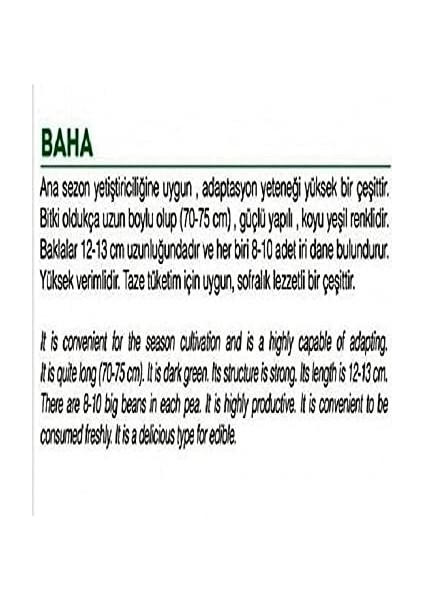 Tarım Ata Tohumu Yerli Bezelye 50 Adet Tohum fiyatları