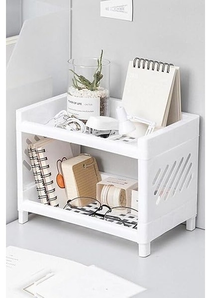 Iki Katlı Banyo Mutfak Dolap Içi Düzenleyici Organizer Raf Çok Kullanışlı Raf Ünitesi fiyatları