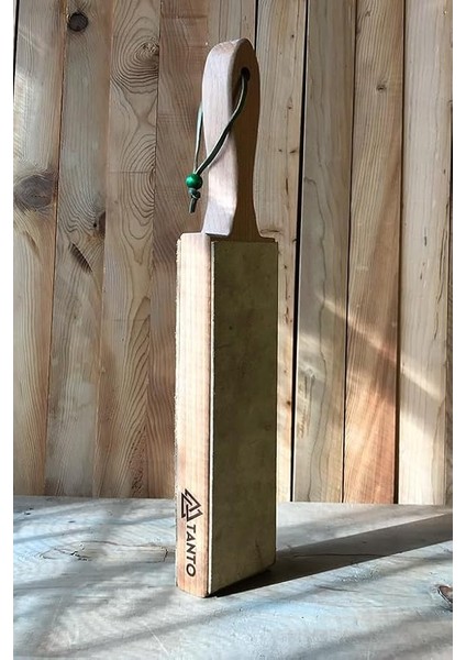 – Tanto Bushcraft Çift Yüzeyli Bıçak Masatı, 38 Cm, Keskinleştirme Sonrası Temizleme ve Düzeltme Aracı