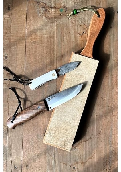 – Tanto Bushcraft Çift Yüzeyli Bıçak Masatı, 38 Cm, Keskinleştirme Sonrası Temizleme ve Düzeltme Aracı indirimleri