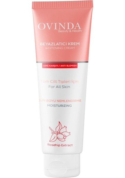 Yüz ve Vücut Için Beyazlatıcı & Leke Karşıtı Cilt Kremi (Vitamin E - Vitamin C), 100ML indirimleri