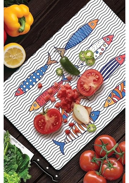 Cam Kesme Tahtası Marine Sardini fiyatları