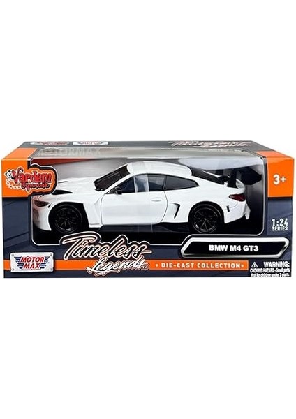 Max Beyaz 1:24 Bmw M4 Model Araç modelleri