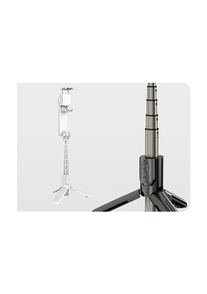 Akıllı Telefonlar Için Gimbal Stabilizator Kendinden Işıklı Ultra Hafif 360 Derece Dönebilen Başlık Android ve iPhone Katlanabilir Video Kaydı Için Sabitleyici L09 indirimleri