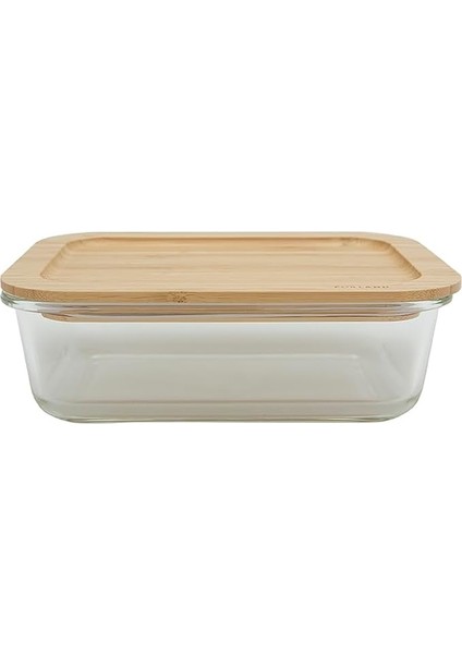 Bamboo Dikdörtgen Saklama Kabı 1040 Cc, Tekli