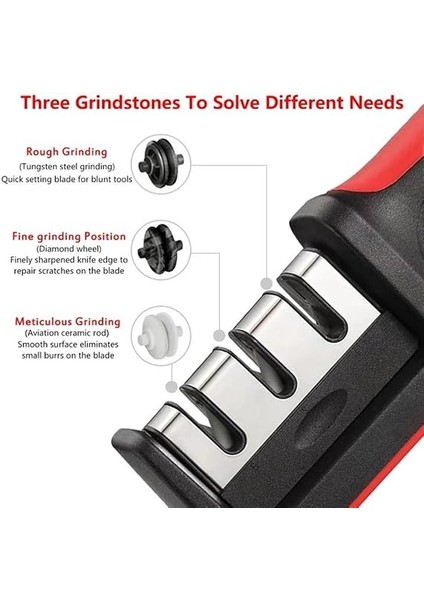 Profesyonel Bıçak Bileme Makinesi (3 Açılı/aşamalı) modelleri