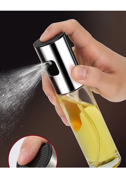 Püskürtücü Şişe, 100 ml Sirke Püskürtücü, Sos Spreyi, Izgara, Zeytinyağı Cam Şişe, Mutfak, Pişirme, Salata, Ekmek Pişirme, Barbekü Için (1 Adet) indirimleri
