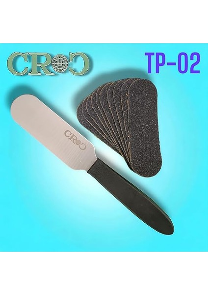 TP02 Yedekli Ayak Törpüsü Oval - Plastik Saplı Paslanmaz Çelik fiyatları