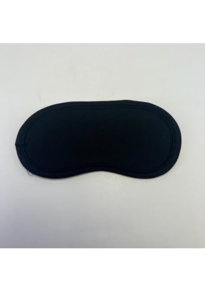 Adet Yıkanabilir Siyah 3 Katlı 8 mm Uyku Maskesi Göz Bandı Kalın Lastikli Uyku Bandı fiyatları