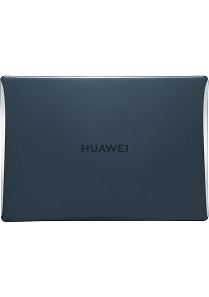 Huawei Matebook D16 Kılıf (2022-2023 Yılı) ile Uyumlu Kristal Parlak Iz Yapmaz Koruyucu Kılıf Siyah fırsatları
