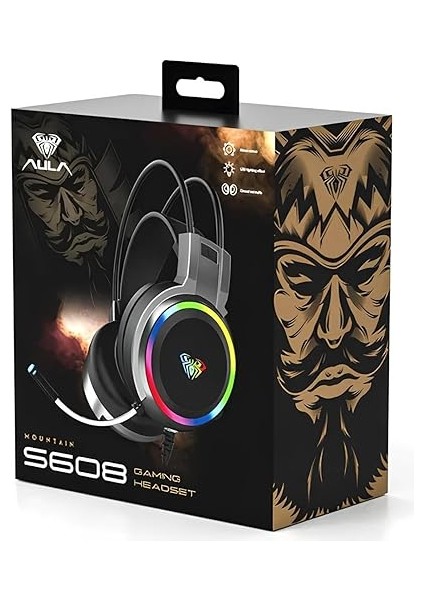 S608 Rainbow 3.5mm + Usb-A Gaming Oyuncu Kulaklığı fırsatları