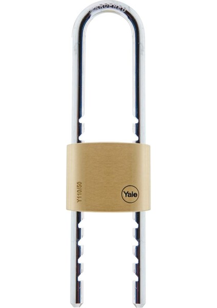 Y110/50/155/150 mm Pirinç Asma Kilit (Halka Ayarlı)