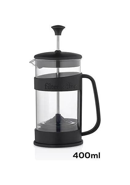 ET-00118 French Press Süzgeçli Bitki Çayı Demliği Kahve Presi - 400 ml fırsatları