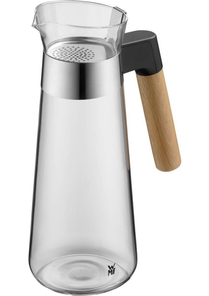 Kineo Cam Ahşap Saplı Su Karafı 1 Lt