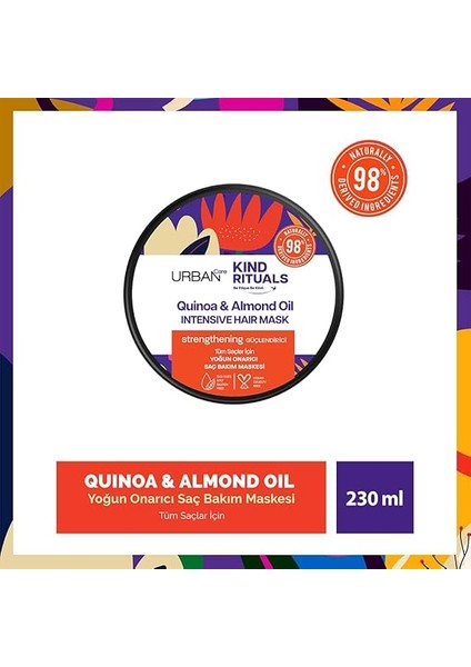 Care Kind Rituals Kinoa Almond Oil Saç Bakım Maskesi, 230 ml fiyatları
