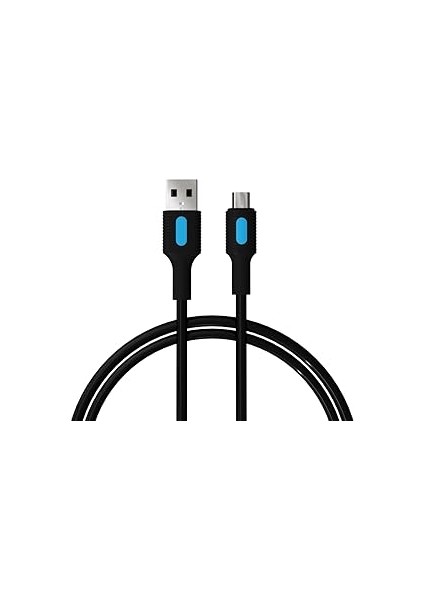 Coral Micro USB Hızlı Şarj Kablosu (Siyah + Mavi/siyah Uç) (120 Cm) modelleri