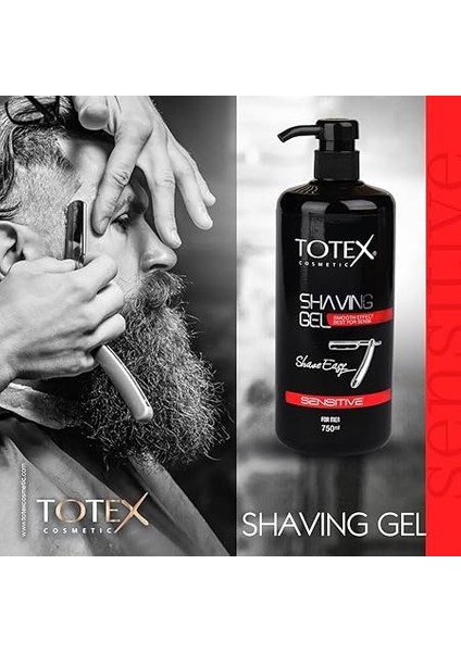 Tıraş Jeli | Nemlendirici ve Serinletici | Sakal ve Bikini Bölgesi Tıraşı Için | Unisex 750 ml (Sensitive) modelleri