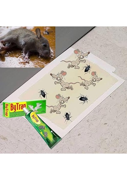 Bytrab Fare Haşere Böcek Tuzağı Kapanı Yakalama Yapışkanı Tüpü Zehirsiz 75 ml fiyatları