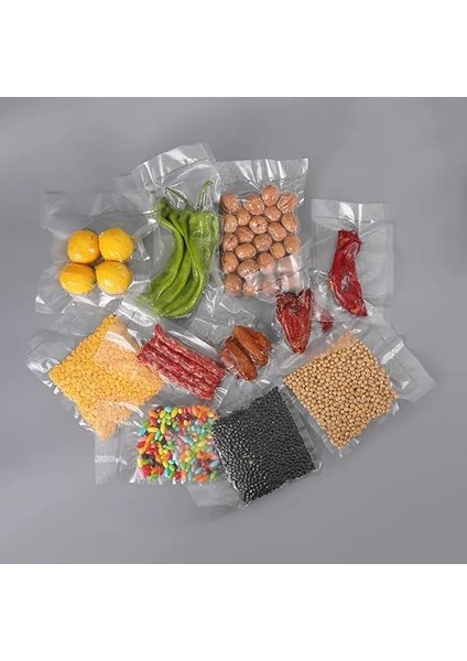 10 Metre (2 Adet 25CM x 5 Metre) Gofrajlı Tırtıklı Rulo Vakum Poşeti 2'li Bobin Vakumlama Folyosu Vakumlu Rul, Bpa Içermez, Tüm Vakumlama Makineleri Için, Kaynatılabilir, Tekrar Kullanılabilir indirimleri