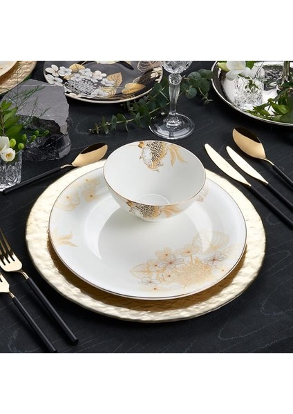 Gardenia 12 Kişilik 61 Parça Yemek Takımı