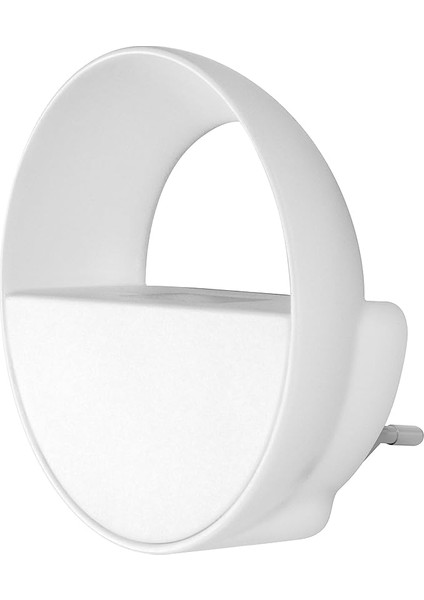 LED Soket Gece Lambası, 0,7 W, 15 Lümen, 4000 K, Lunetta Gece Lambası Kısılabilir, Dokunmatik Karartma Teknolojisi ile Soğuk Beyaz, 1 Adet