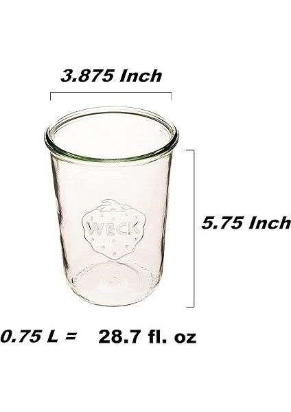 Klasik Konserve Kavanozları, 750ML, 2'li Paket fiyatları
