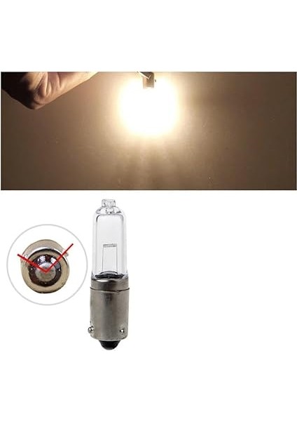 Adet 12V H6W 6W Standart Renk Ampul BAX9S fiyatları