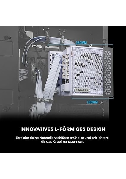 Li Kenar Altın 3.1 Pcie 5.1 1200W 80 Artı Altın Modüler Güç Kaynağı Bir Boyut fiyatları