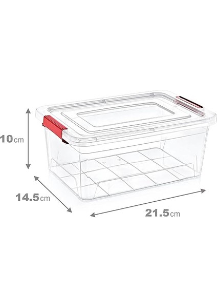 Smart Box Saklama Kabı 2 Lt Şeffaf fiyatları