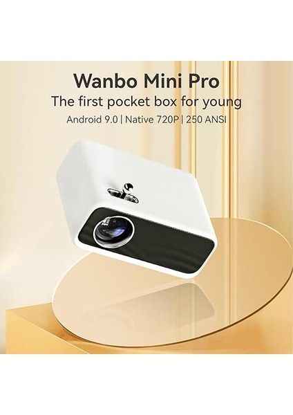 Mini Pro Projeksiyon Cihazı, Android Işletim Sitemi, 300 Ansı Lümen, Ekran Yansıtma modelleri