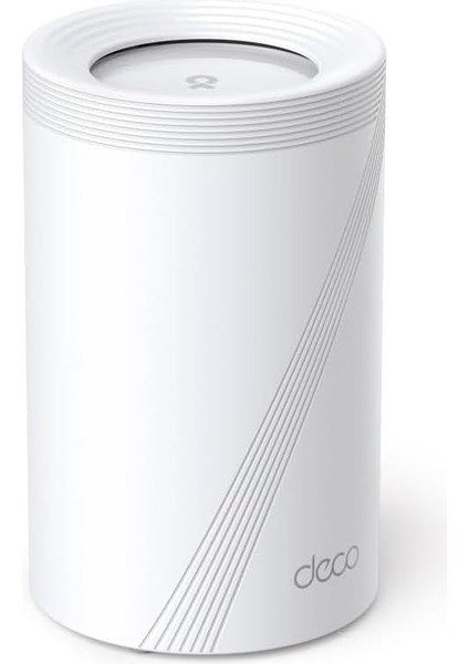 Deco BE65 1-Pack, BE9300 Mbps, 4 × 2.5 Gbps Portlar, 320 Mhz Kanallar, 6 Ghz Bandında Çalışır, 200 Cihaza Kadar Bağlanılabilirlik, Vpn, Wpa3, Üç Bantlı Wi-Fi 7 Mesh Sistemi