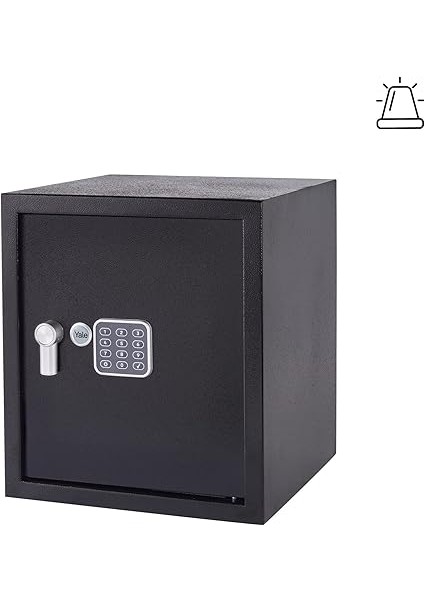 YEC/390/DB2 Alarmlı Kollu Kasa - Ofis Tipi - Siyah modelleri