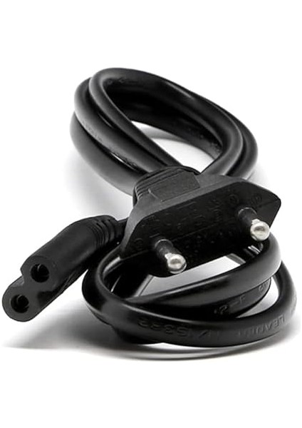 Ps5/ Ps4/ Ps3 / Xbox Series S-X Uyumlu 2 Pinli 1.5 Metre Güç Kablosu Teyp Fişi, Radyo Fişi, LED Tv Elektrik Fişi 2pin Güç Kablosu fiyatları