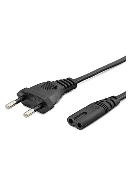Ps5/ Ps4/ Ps3 / Xbox Series S-X Uyumlu 2 Pinli 1.5 Metre Güç Kablosu Teyp Fişi, Radyo Fişi, LED Tv Elektrik Fişi 2pin Güç Kablosu modelleri