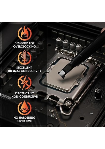 Grizzly - Kryonaut Termal Macun - Bilgisayar ve Konsollardaki Tüm Işlemcileri, Grafik Kartlarını ve Isı Alıcıları Soğutmak Için (1 Gram) fiyatları