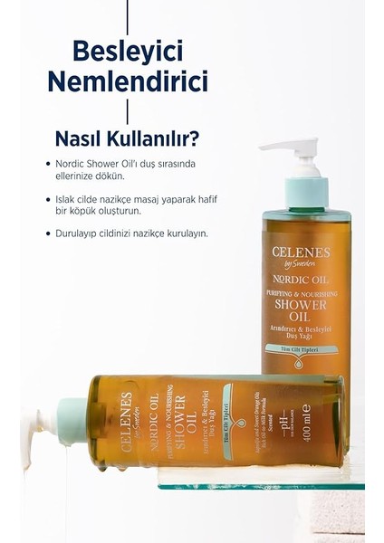 Celenes Nordic Oil Duş Yağı Tüm Cilt Tipleri indirimleri
