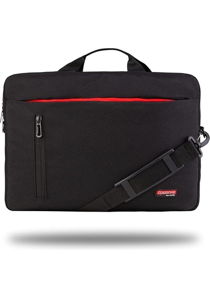 TL4000 Workout 15.6" Su Geçirmez Kumaş ,macbook Mac Air, Notebook, Laptop El Çantası-Siyah