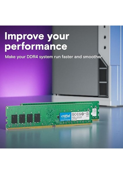 Ram CT2K32G4DFD832A 64GB (2X32GB) Ddr4 3200 Mhz CL22 Masaüstü Bellek Kiti modelleri