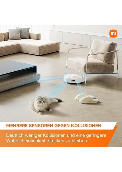 Robot Vacuum S20, 5000PA Emiş Gücü, Akıllı Robot Süpürge, Siyah fırsatları